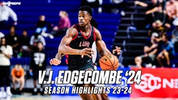 VJ Edgecombe season highlights 2023-2024