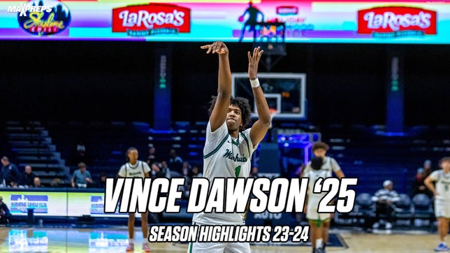 Highlights of Great Crossing (Georgetown, KY) 11th grade wing Vince Dawson.
