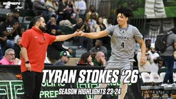 Tyran Stokes Season Highlights 2023-2024