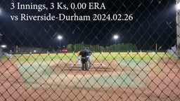 Pitching vs Riverside-Durham