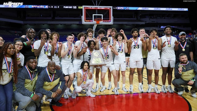 Highlights of Plano East's (Plano, TX) 53-41 win over Stony Point (Round Rock, TX) in the Texas UIL Class 6A State Championship.