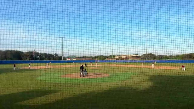 Eric Monti connects for a single in the bottom of the 7th for Episcopal's 4th walk-off in the last 7 games.