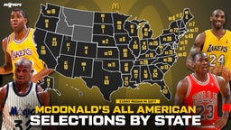 States with the Most McDonaldâ€™s All Americans