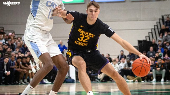 No. 1 Montverde Academy took down No. 8 AZ Compass Prep, 64-49. Duke commit and 2025 NBA Draft prospect Cooper Flagg dropped 18 PTS in the win.