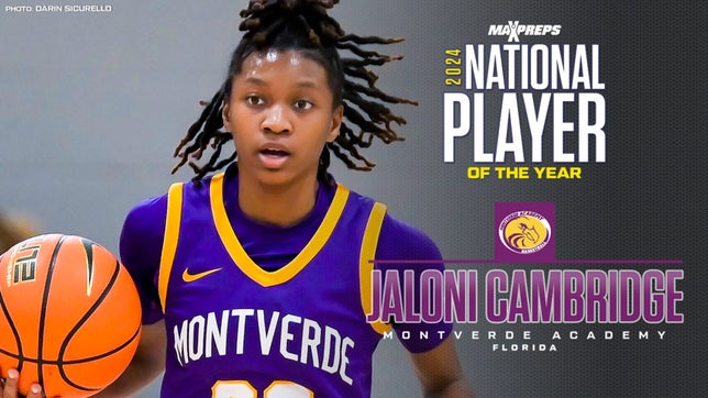 Montverde Academy star shined brightest on big stage, leading Eagles to 24-4 record and third straight Chipotle Nationals title.