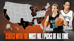 WNBA Draft: Texas leads list of states with most No. 1 picks