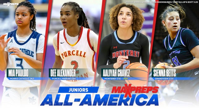 Aaliyah Chavez of Monterey (Lubbock, TX) headlines high school girls basketball's best from the Class of 2025.