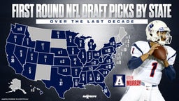 State-by-state look at High Schools of 1st Round NFL Draft Picks over the last 10 Years