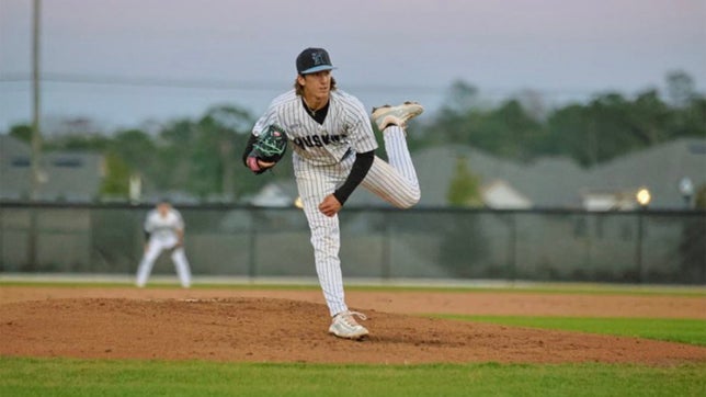 Highlights of Hagerty high school's (Oviedo, FL)  outfielder and right handed pitcher Talan Bell of the class of 2024.