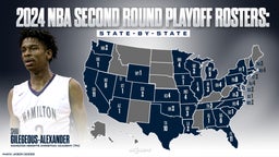 States with the Most Players in the Second Round of the 2024 NBA Playoffs