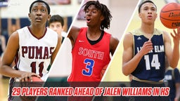 Who were the 29 Combo Guards Ranked Ahead of Jalen Williams in High School?