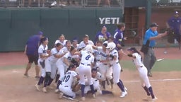 Walk-off GRAND SLAM by ANDREA ORTIZ to win state for Weslaco