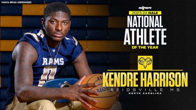 Reidsville sophomore dominated North Carolina state championship games on the gridiron and the hardwood.