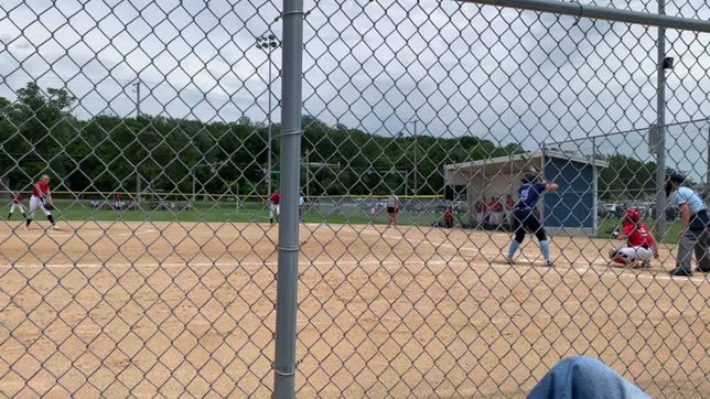 Griffin sends this one out over deep center for her first home run of the 2024 season
