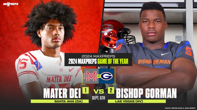 No. 1 vs. No. 2 matchup set for Sept. 6 when Mater Dei hosts Bishop Gorman.