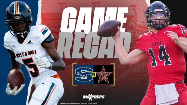 Highlights of Coppell's (TX) 31-10 win over 5-star WR Kaliq Lockett and Sachse (TX).