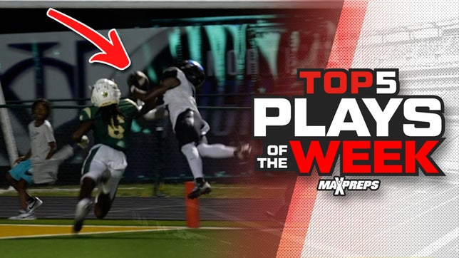 Cambridge-South Dorchester's (MD) Anthony Hughes' monster touchdown run headlines the top 5 plays of week 3 of the 2024 high school football season.