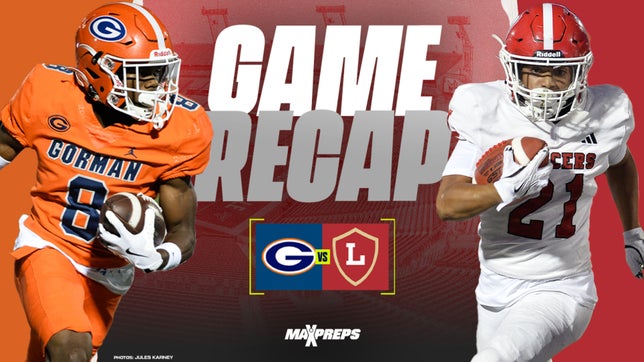 Highlights of #5 Bishop Gorman's (Las Vegas, NV) 55-28 win over #12 Orange Lutheran (Orange, CA).