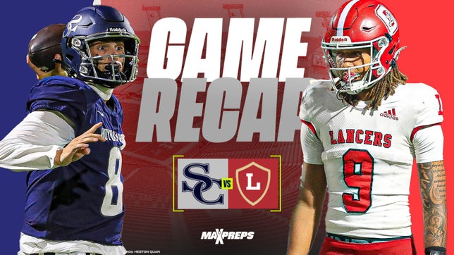 The Lancers (Orange, CA) trailed 26-7 at halftime and 26-10 after three quarters before completing an epic comeback victory over Sierra Canyon (Chatsworth, CA) 33-26