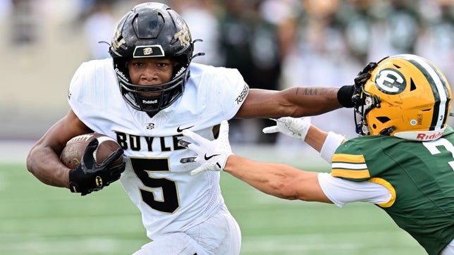 Senior season highlights of Boyle County's (Danville, KY) 3-star wide receiver Montavin Quisenberry through his first five games.