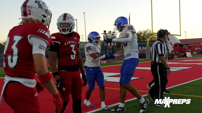 Highlights of Bishop Gorman's (Las Vegas, NV) 49-0 win over Liberty (Henderson, NV).