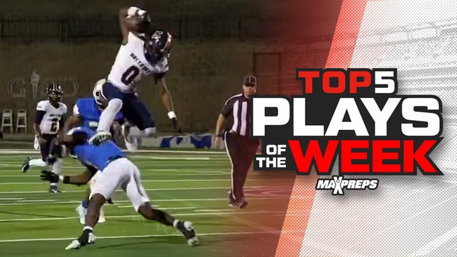 An evasive touchdown reception by Arizona commit Isaiah Mizell headlines the top 5 plays of week 6 of the 2024 high school football season.
