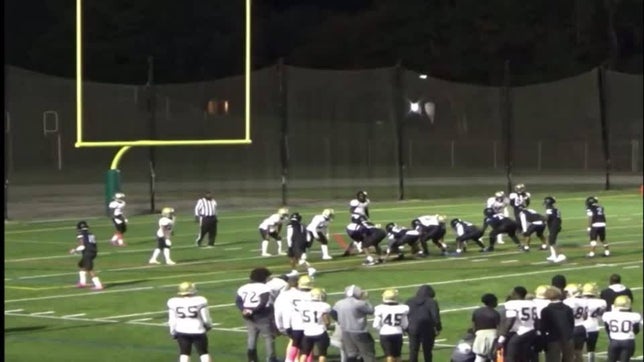 Shomare Braxton walks in to the end zone