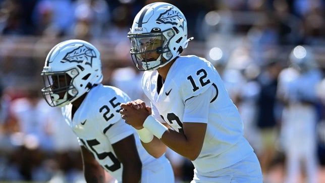 Highlights of St. John Bosco's (Bellflower, CA) freshman quarterback Koa Malau'ulu.