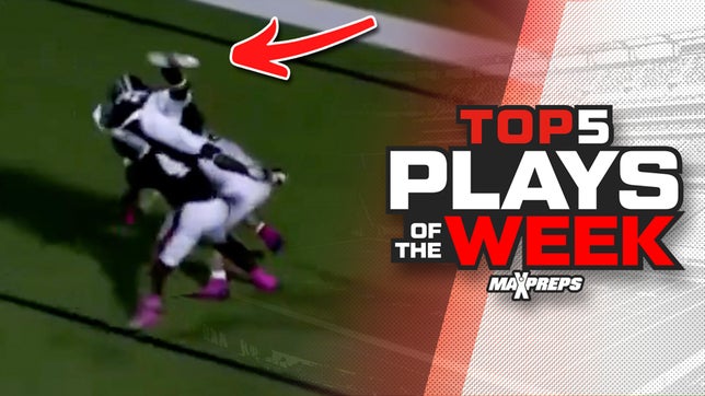 A fumble return touchdown spanning the entire length of the field by Poland's (ME) Damon Martin headlines the top 5 plays of week 8 of the 2024 high school football season.