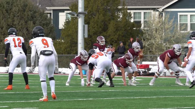 Jayden Michaelis for a Playoff TD vs Montezuma Cortez