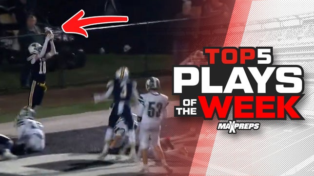 Two hail mary touchdowns by Hillsdale (OH) headline the top 5 plays of week 13 of the 2024 high school football season.