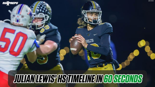 MaxPreps National Sophomore of the Year in 2023 has passed for over 10,000 yards in three years as a starter for Georgia powerhouse Carrollton.