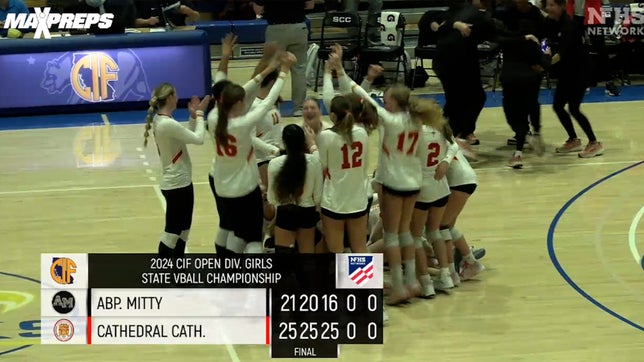 Dons sweep No. 24 Archbishop Mitty as Yale commit Mae Kordas leads squad with 18 kills.
