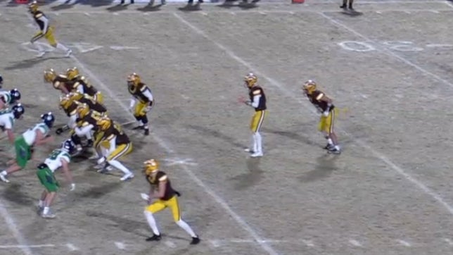Highlights of Merek Mihelish leading Capital (Helena, MT) to a 34-21 win over Glacier (Kalispell, MT) in the Class AA state championship.