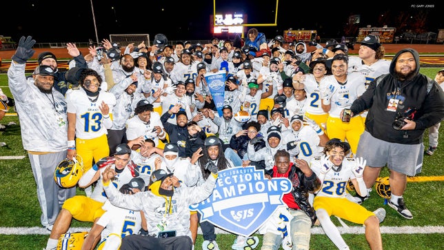 On Friday night, the Grant Pacers (Sacramento, CA) continued their rebirth run by defeating Rocklin high school (Rocklin, CA) with a huge fourth quarter performance that lifted the Pacers to a 30-28 win.