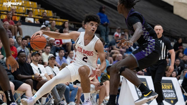 Highlights of Columbusâ€™ (Miami, FL) 85-79 triple OT victory over Gonzaga (Washington, DC) at the Main Event by MADE Hoops.