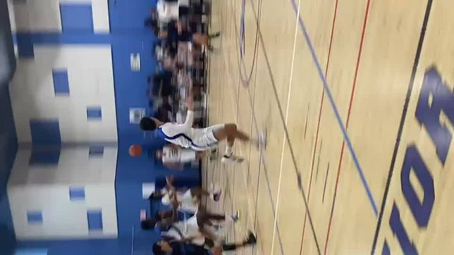 Bruce Takes It In For A Layup.