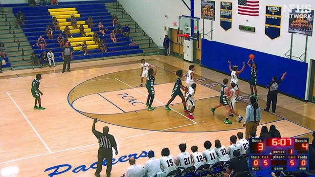 Nijuan Harris is averaging 32 points per game through 10 games. Here he is scoring 36.