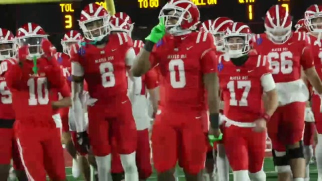 CIF Open Division State Championship 2024. Mater Dei Santa Ana are the best team in the country. Again! #interscholasticfilms @interscholasticfilms