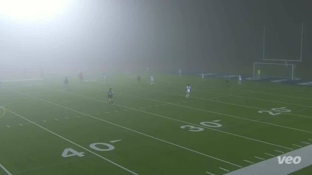Game winning goal by Taylor G. in the late stages of a tough foggy battle. Assist by Skylar R. on the pass back.