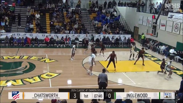 Crowe, a junior, delivered a 55-point performance as Inglewood beat Chatsworth 88-84. Arenas  finished with 34 points.