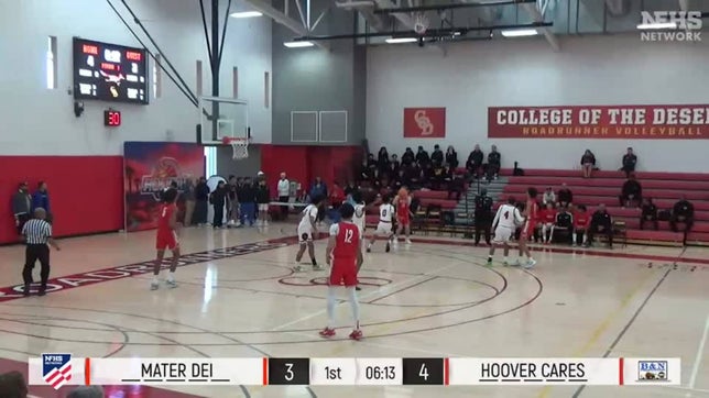 Barnett set a Mater Dei scoring record with 55 points during a 99-35 win over Hoover of San Diego.