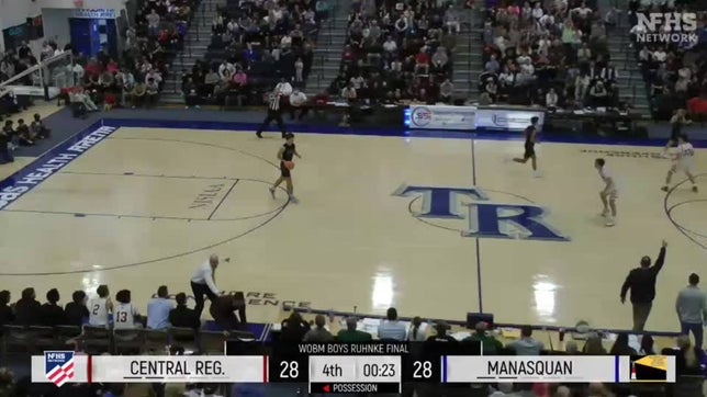 Logan Cleveland buzzer beater gives Manasquan a 30-28 win over Central Regional