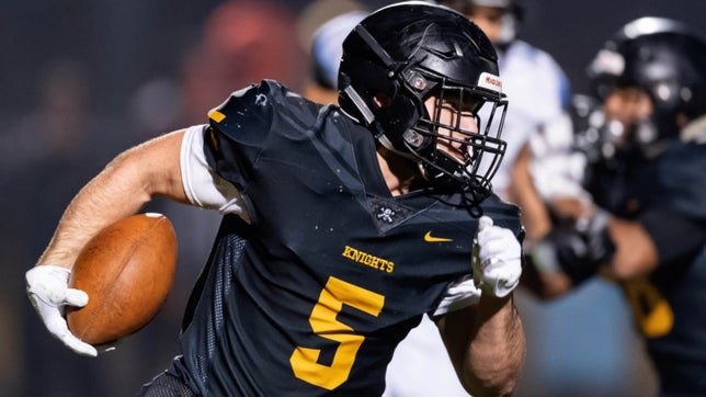 Highlights of Arizona State's Cam Skattebo rushing for 393 yards and three touchdowns in a 38-35 win for Rio Linda (CA) over San Gorgonio (San Bernardino, CA) in the 2018 CIF Division 5-AA state championship as a junior.