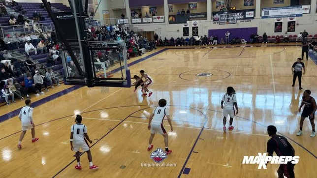 Highlights of Southern School of Energy and Sustainabilityâ€™s (Durham, NC) 52-49 win over Sidwell Friends (Washington, DC) at the 2024 John Wall Holiday Invitational.