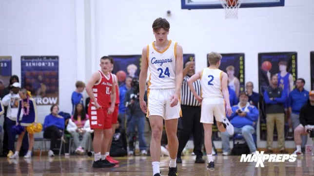 Highlights of Greenfield-Centralâ€™s (Greenfield, IN) 5-star Connecticut signee Braylon Mullins in the Cougarsâ€™ 74-57 win over New Palestine (IN).