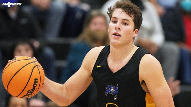 Highlights of Notre Dame's QB Riley Leonard playing basketball at Fairhope (AL).