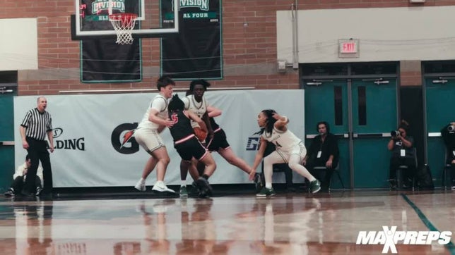Description: Highlights of Harvard-Westlake (Studio City, CA) 58-44 win over De La Salle (Concord, CA) at the 2024 Hoophall West.