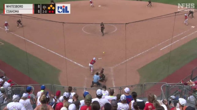 Class of 2025 pitcher and power hitter Hannah Wells and Coahoma have won 57-straight games.