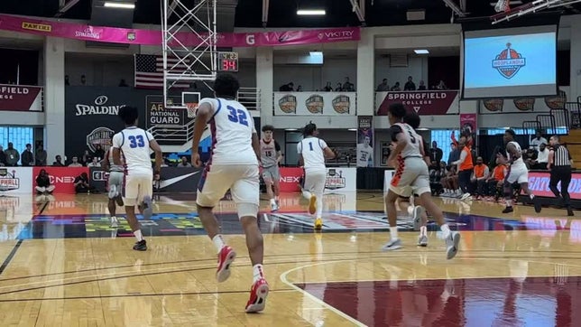 Highlights of DeMathaâ€™s (Hyattsville, MD) 63-40 win over Whitney Young (Chicago, IL) at the 2025 Hoophall Classic. Junior guard Ashton Meeks led the way for the Stags with 20 points.